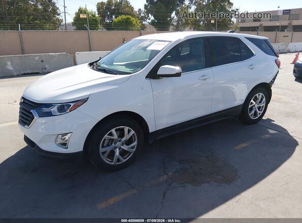 3GNAXTEX6JS514475 2018 CHEVROLET EQUINOX White Առջևի ձախ երեք քառորդ տեսարան