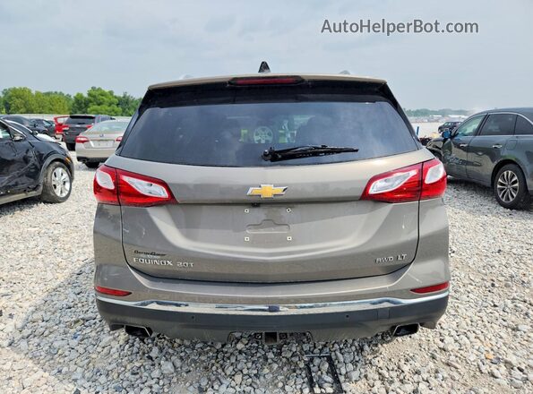 3GNAXTEX7JS637993 2018 CHEVROLET EQUINOX Gray Vista trasera