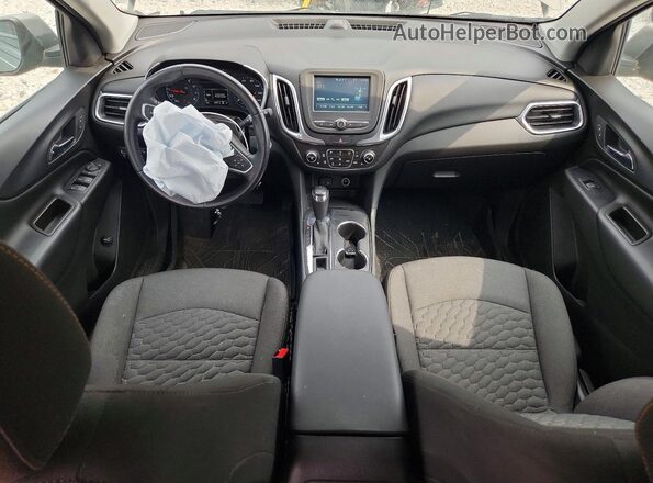 3GNAXTEX7JS637993 2018 CHEVROLET EQUINOX Gray Vista del salpicadero