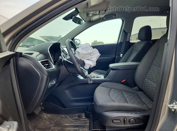 3GNAXTEX7JS637993 2018 CHEVROLET EQUINOX Gray Vista interior delantera