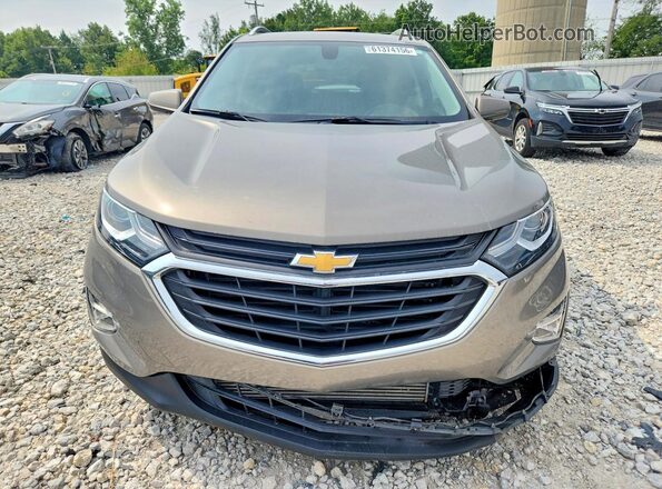 3GNAXTEX7JS637993 2018 CHEVROLET EQUINOX Gray Vista frontal