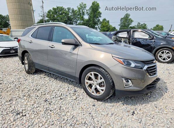 3GNAXTEX7JS637993 2018 CHEVROLET EQUINOX Gray Delantero derecho