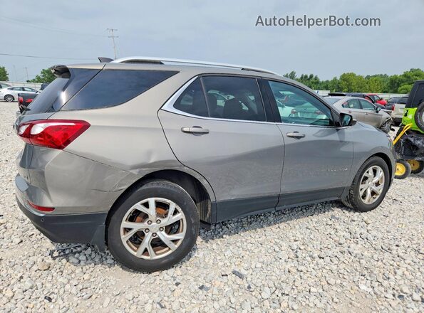 3GNAXTEX7JS637993 2018 CHEVROLET EQUINOX Gray Trasero derecho