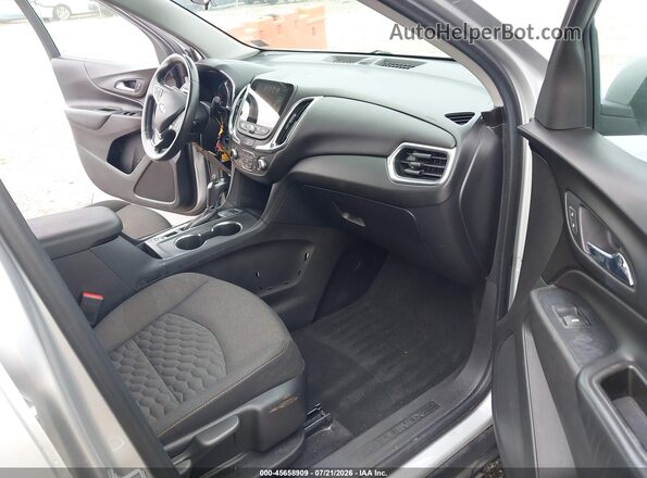 3GNAXTEX7JS641171 2018 CHEVROLET EQUINOX Silver წინა სალონის ხედი