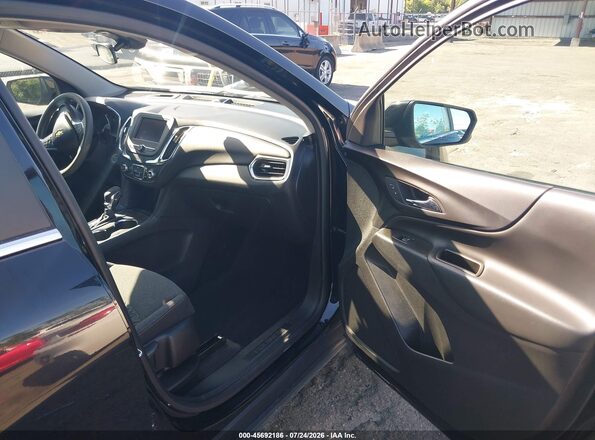 3GNAXUEG0PL233295 2023 CHEVROLET EQUINOX Black წინა სალონის ხედი
