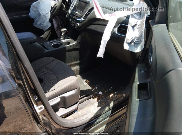 3GNAXUEG1PL240451 2023 CHEVROLET EQUINOX Black Front interior view