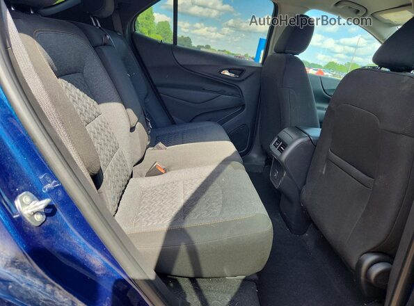 3GNAXUEG1PS120588 2023 CHEVROLET EQUINOX Синий Вид задней части салона