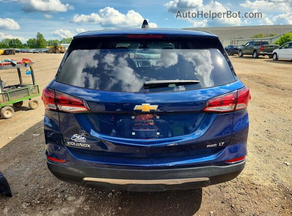 3GNAXUEG1PS120588 2023 CHEVROLET EQUINOX Синий Вид сзади