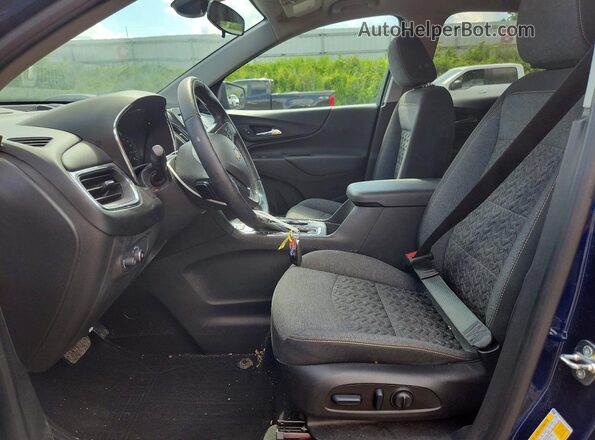 3GNAXUEG1PS120588 2023 CHEVROLET EQUINOX Синий Вид салона спереди