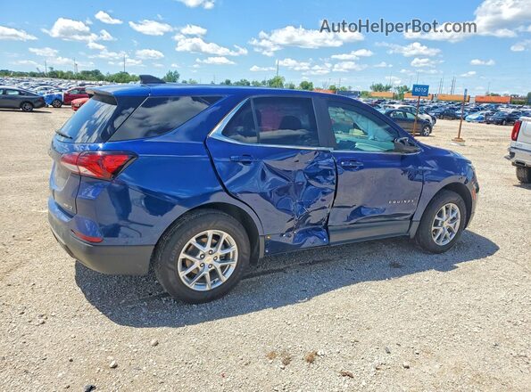 3GNAXUEG2PL185444 2023 CHEVROLET EQUINOX Blue Trasero derecho