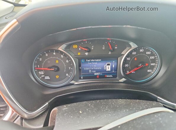 3GNAXUEG2PS108966 2023 CHEVROLET EQUINOX Charcoal Instrument cluster view