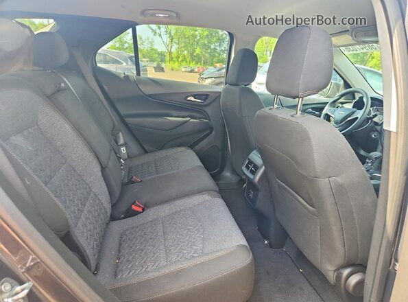 3GNAXUEG2PS108966 2023 CHEVROLET EQUINOX Charcoal Rear seats view