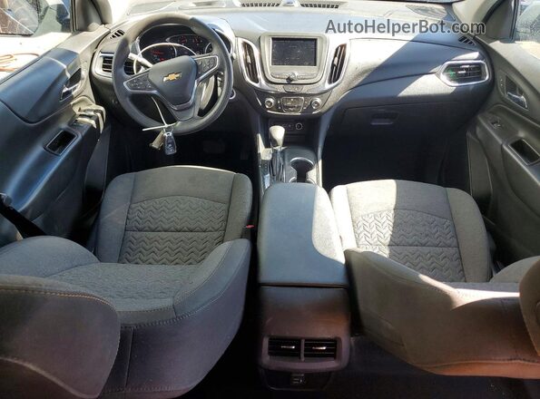 3GNAXUEG3PL182648 2023 CHEVROLET EQUINOX Серый Вид панели приборов