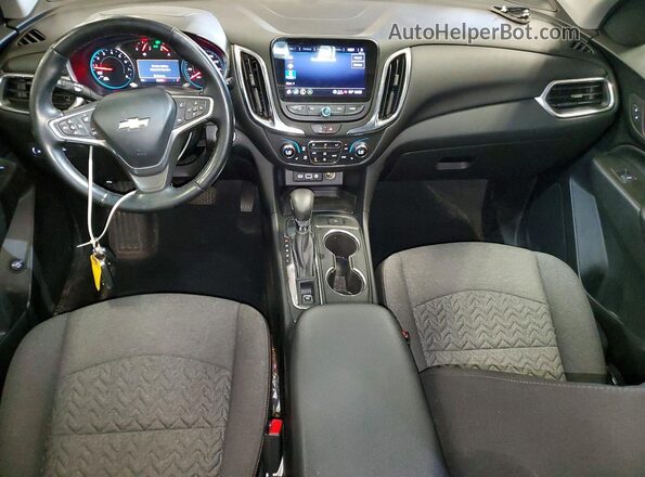3GNAXUEG3PL200193 2023 CHEVROLET EQUINOX Blue Widok deski rozdzielczej