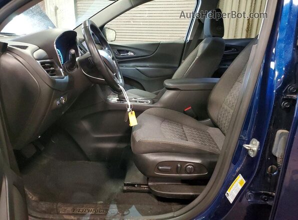 3GNAXUEG3PL200193 2023 CHEVROLET EQUINOX Blue Widok wnętrza z przodu
