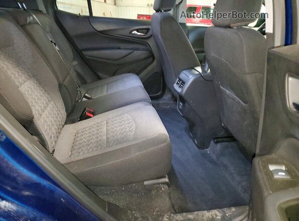 3GNAXUEG3PL200193 2023 CHEVROLET EQUINOX Blue Widok wnętrza z tyłu
