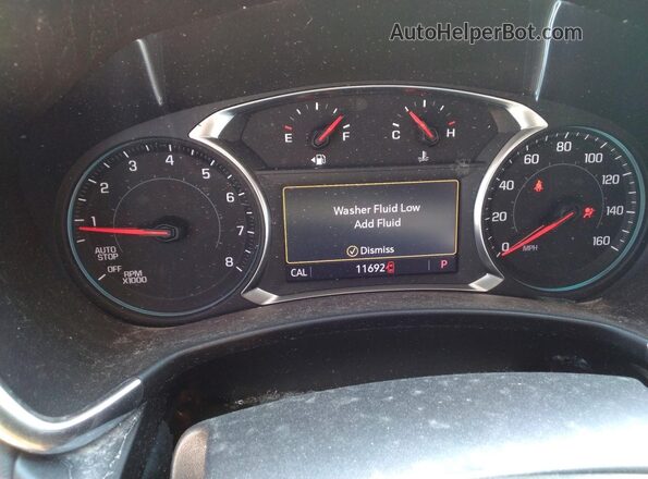 3GNAXUEG5RL352429 2024 CHEVROLET EQUINOX Red Widok zestawu wskaźników