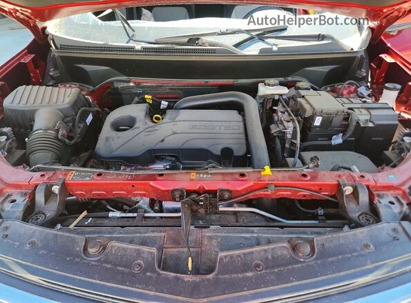 3GNAXUEG5RL352429 2024 CHEVROLET EQUINOX Red Widok komory silnika