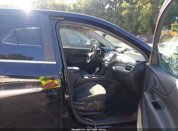 3GNAXUEG6PL222138 2023 CHEVROLET EQUINOX Black Widok wnętrza z przodu