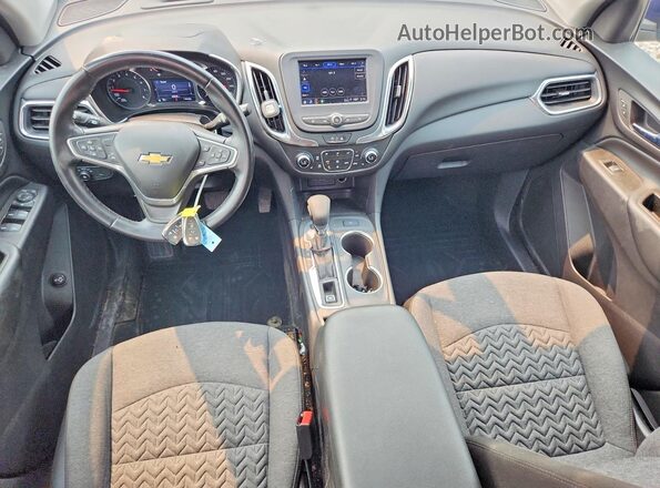 3GNAXUEG6PS110574 2023 CHEVROLET EQUINOX Blue Առջևի վահանակի տեսք