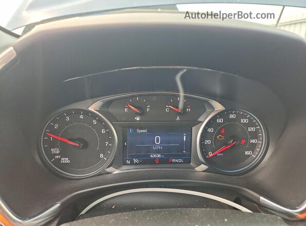 3GNAXUEG6PS110574 2023 CHEVROLET EQUINOX Blue Սարքավորումների վահանակի տեսք
