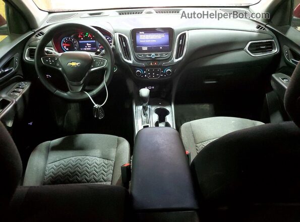 3GNAXUEG7RL328536 2024 CHEVROLET EQUINOX Red წინა პანელის ხედი