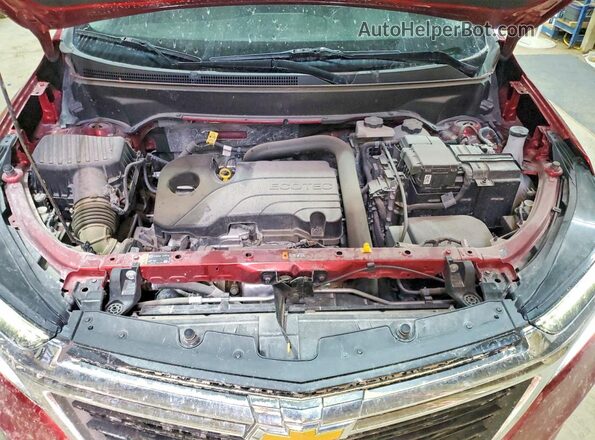 3GNAXUEG7RL328536 2024 CHEVROLET EQUINOX Red ძრავის განყოფილების ხედი
