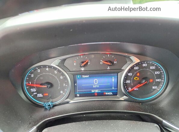 3GNAXUEG8PS143608 2023 CHEVROLET EQUINOX Silver Widok zestawu wskaźników