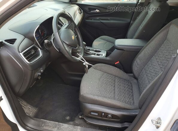 3GNAXUEG8PS157783 2023 CHEVROLET EQUINOX White Widok wnętrza z przodu