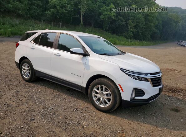 3GNAXUEG8PS157783 2023 CHEVROLET EQUINOX White Przód prawy