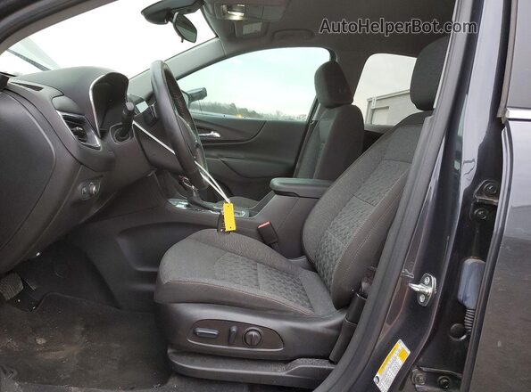 3GNAXUEG9PS121357 2023 CHEVROLET EQUINOX Угольный Вид салона спереди