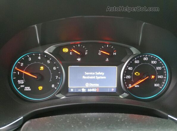 3GNAXUEG9PS121357 2023 CHEVROLET EQUINOX Угольный Вид щитка приборов