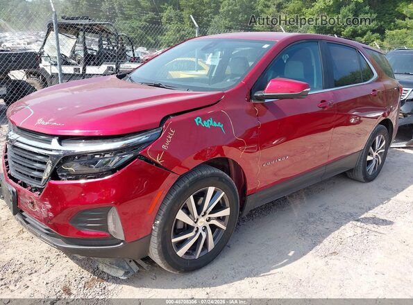 3GNAXUEGXRL171598 2024 CHEVROLET EQUINOX Red Przód lewy