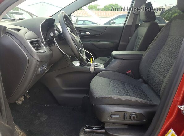 3GNAXUEGXRL367265 2024 CHEVROLET EQUINOX Red Widok wnętrza z przodu