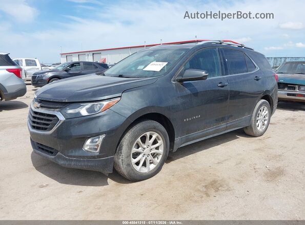 3GNAXUEU2JS545752 2018 CHEVROLET EQUINOX Gray Przód lewy