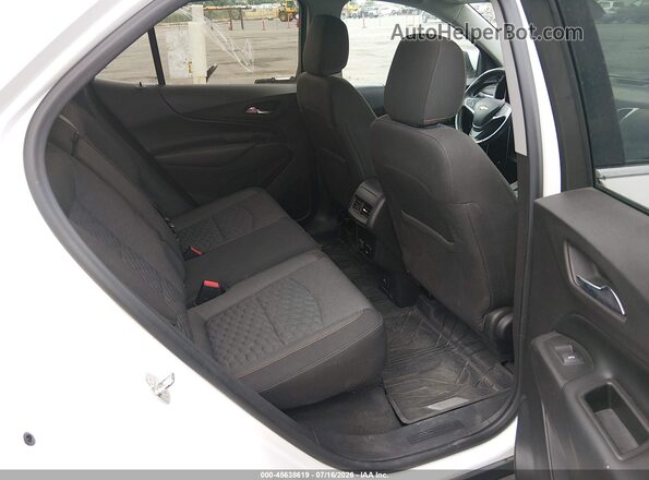 3GNAXUEU7JS608800 2018 CHEVROLET EQUINOX White Widok naklejki z numerem VIN