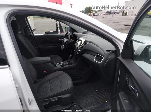 3GNAXUEU7JS608800 2018 CHEVROLET EQUINOX White Widok wnętrza z przodu