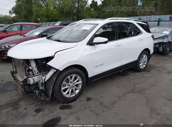 3GNAXUEU7JS608800 2018 CHEVROLET EQUINOX White Przód lewy