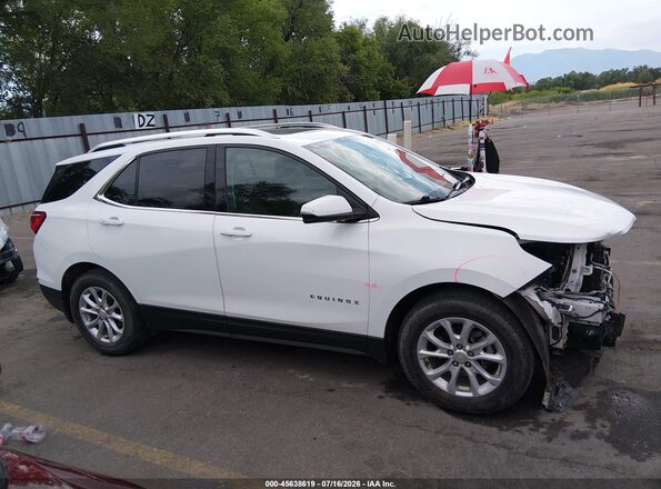 3GNAXUEU7JS608800 2018 CHEVROLET EQUINOX White Widok wnętrza 360 stopni
