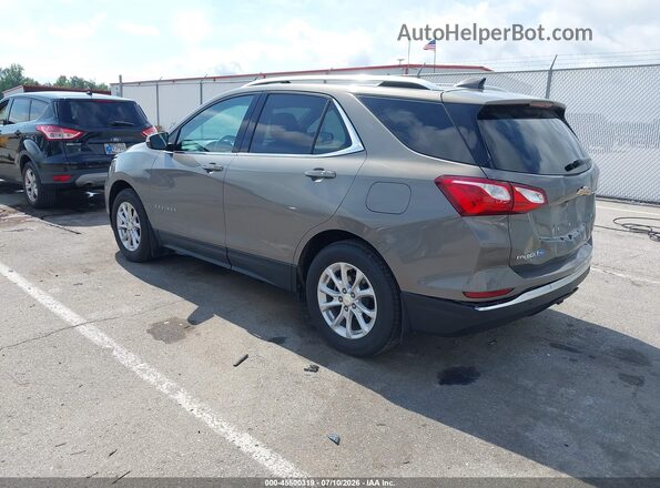 3GNAXUEUXJS609617 2018 CHEVROLET EQUINOX Gray Trasero izquierdo