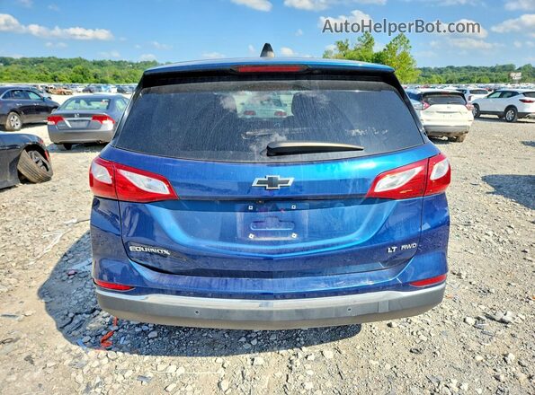 3GNAXUEV0KL389795 2019 CHEVROLET EQUINOX Blue Rear view