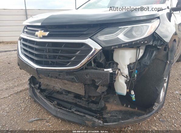 3GNAXUEV0LL110122 2020 CHEVROLET EQUINOX Black წინა ხედი