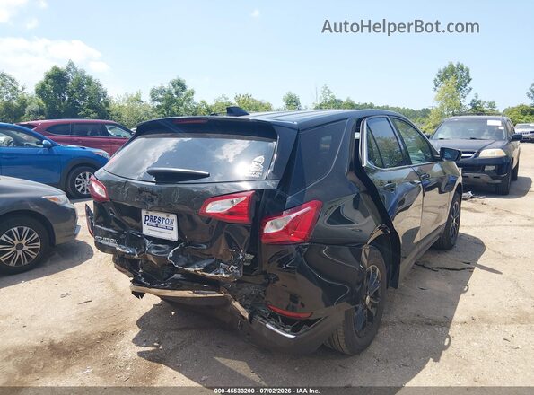 3GNAXUEV0LL214528 2020 CHEVROLET EQUINOX Черный Задняя правая четверть