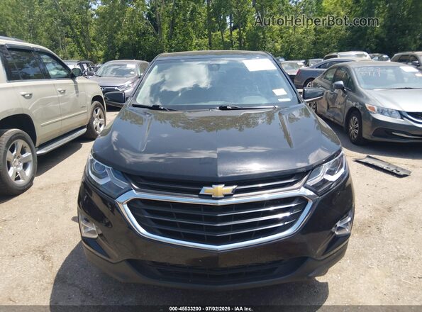 3GNAXUEV0LL214528 2020 CHEVROLET EQUINOX Черный Вид щитка приборов