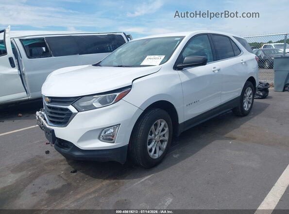3GNAXUEV0LL258769 2020 CHEVROLET EQUINOX Белый Передняя левая четверть