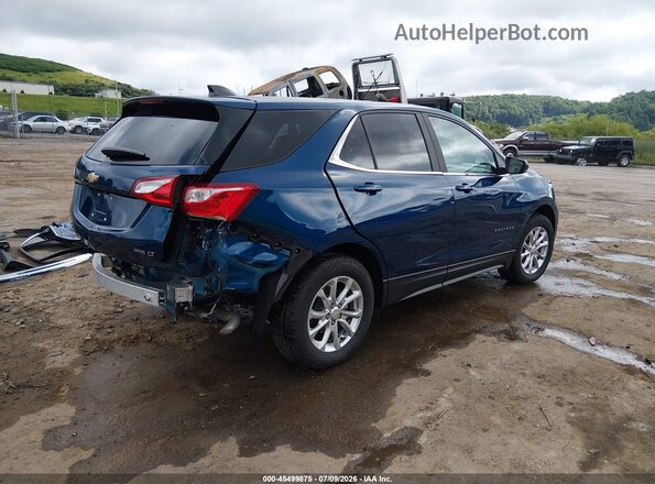 3GNAXUEV0ML314808 2021 CHEVROLET EQUINOX Blue უკანა მარჯვენა