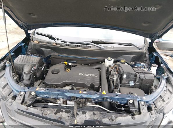 3GNAXUEV0ML314808 2021 CHEVROLET EQUINOX Blue უკანა ხედი