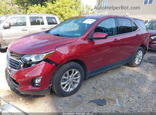 3GNAXUEV1LS557161 2020 CHEVROLET EQUINOX Red წინა მარცხენა ხედი სამი მეოთხედიდან