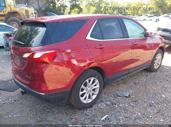 3GNAXUEV1LS557161 2020 CHEVROLET EQUINOX Red უკანა მარჯვენა