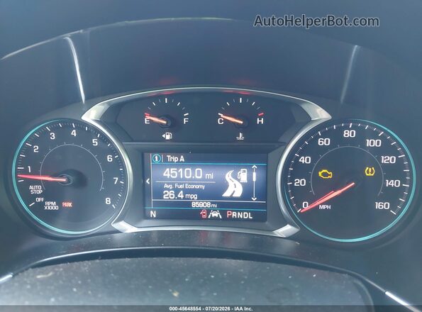 3GNAXUEV1LS557161 2020 CHEVROLET EQUINOX Red უკანა სავარძლების ხედი